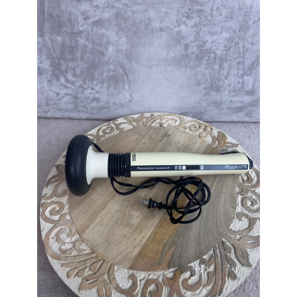 Panasonic Panabrator IV EV222 Handheld Massager with Heat Vintage Made in Japan